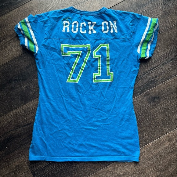 Hard Rock Rivera Maya Women’s Cafe Blue Green Short Sleeve Tees XL - Picture 5 of 5